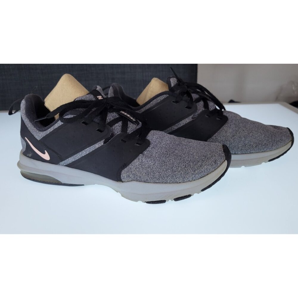 NIKE Air Bella TR 924338-010 Womens Training Size 8 Gray / Black